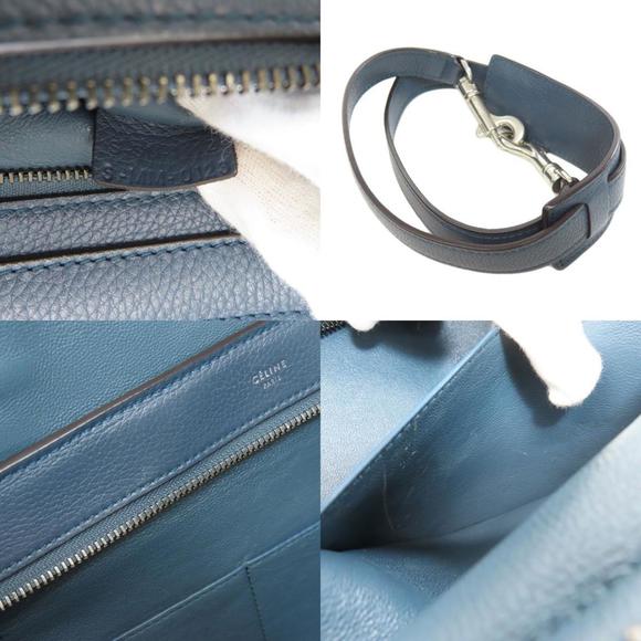 CELINE Trapeze Handbag Leather Women's - Picture 7 of 10